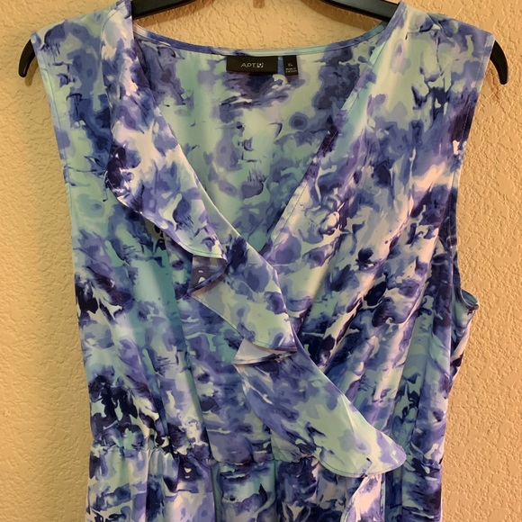 Blue floral dress - Picture 2 of 6